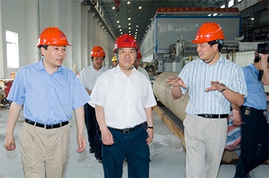 2007年5月25日，時(shí)任全國政協(xié)常委、經(jīng)濟(jì)委員會(huì)副主任、中國包裝聯(lián)合會(huì)會(huì)長石萬鵬一行來公司視察